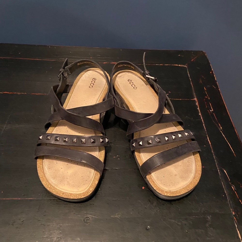 Ecco Women’s Metallic Studded Sandals